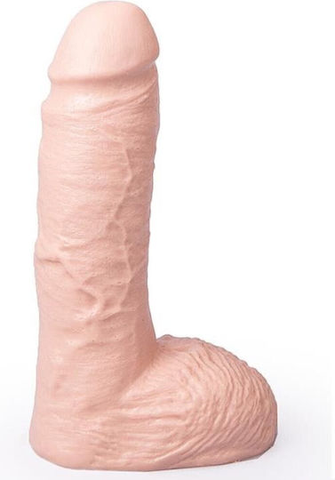Hung System Cesar Dildo realist cu Scrotum Carne 19cm