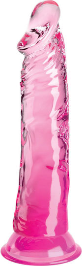 King Cock Realistisches Dildo mit Hoden und Saugnapf Rosa