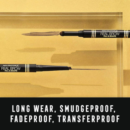 Max Factor Real Brow Fill & Shape Pencil for Eyebrows 001 Blonde