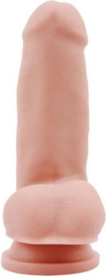 Chisa Novelties Lecher Dildo Реалистично дилдо с Топки и Вендуза Плът 18см