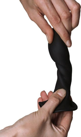 Adrien Lastic Hitsens S05 Dual Density Silicone Dildo Realistic Dildo Black 12.9cm 24059