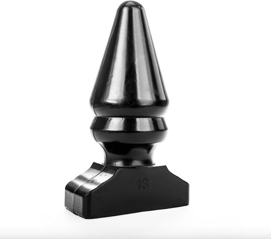 All Black Dop Anal Neagră 28.5cm