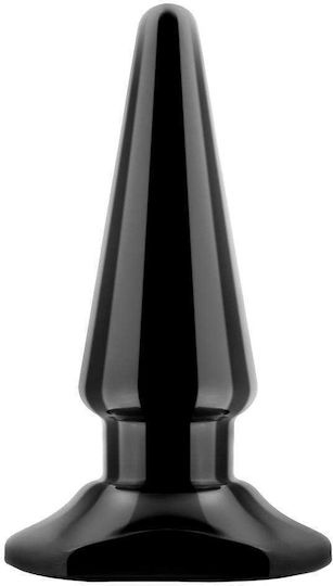 Blush Anal Adventures Basic Vibrating Anal Pleaser Anal Plug with Vibration Black