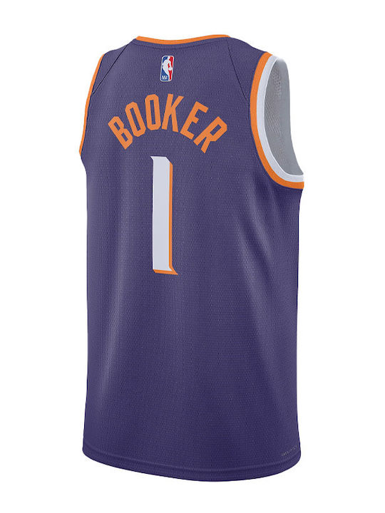 Nike Phoenix Suns Devin Booker 2023/24 Icon Edition Jersey Style Basketball