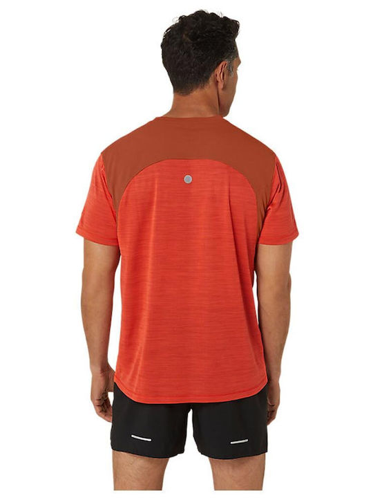 ASICS Ss Top Men's Short Sleeve Blouse Orange