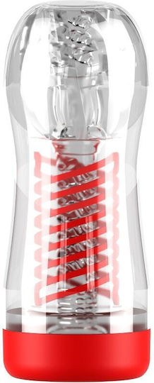 Pipedream Viewtube 2 See-thru Stroker Spiral Compression Аунанистир Екзаскиснис Pdx Elite Мастурбатор Вагина RD544 1бр