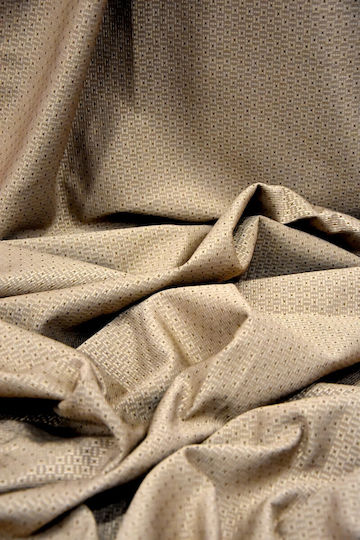 Decotelia Brown Pencil Pleat Curtain 130x270cm