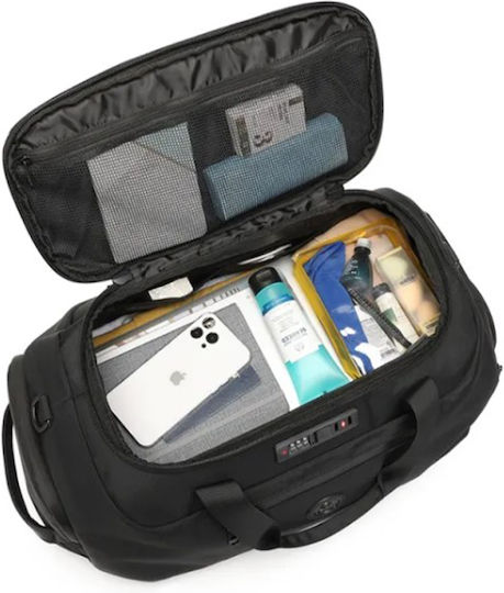 Ozuko Sack Voyage Back 50lt Black Fabric L58xW28xH31cm