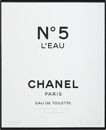 Chanel No.5 L'Eau Refill Damen Set mit Eau de Toilette 3Stück