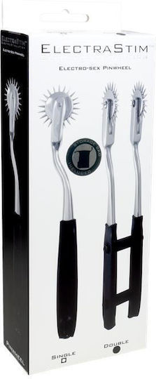 Electrastim Double Electro Wartenburg Pinwheel για Ηλεκτροδιέγερση σε Μαύρο Χρώμα