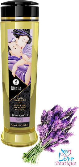 Shunga Erotic Ulei de Masaj cu Parfum Lavanda 240ml