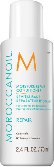 Moroccanoil Repair Hair Treatment Set for Damaged Hair with Shampoo, Conditioner and Oil 4pcs