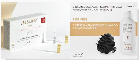 Crescina Hair Treatment Set against Hair Loss with Treatment