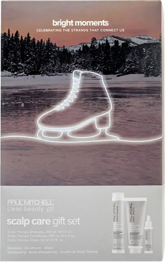 Paul Mitchell Scalp Hair Treatment Set for Oily Hair with Shampoo and Conditioner