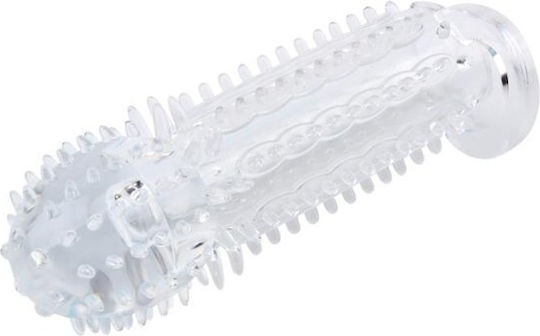 Chisa Novelties Nubby Sleeve Penis-Verlängerung Transparente 14.5cm