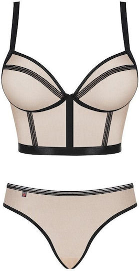 Obsessive Seturi de lenjerie sexy Bej 155831