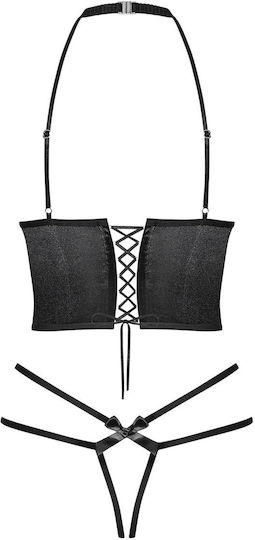 Obsessive Sexy Σετ Εσωρούχων Black 2τμχ