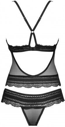 Obsessive Ivannes Seturi de lenjerie sexy Negru