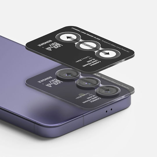 Ringke Frame Protector Протектор за камера Закалено стъкло Черен за Galaxy S24
