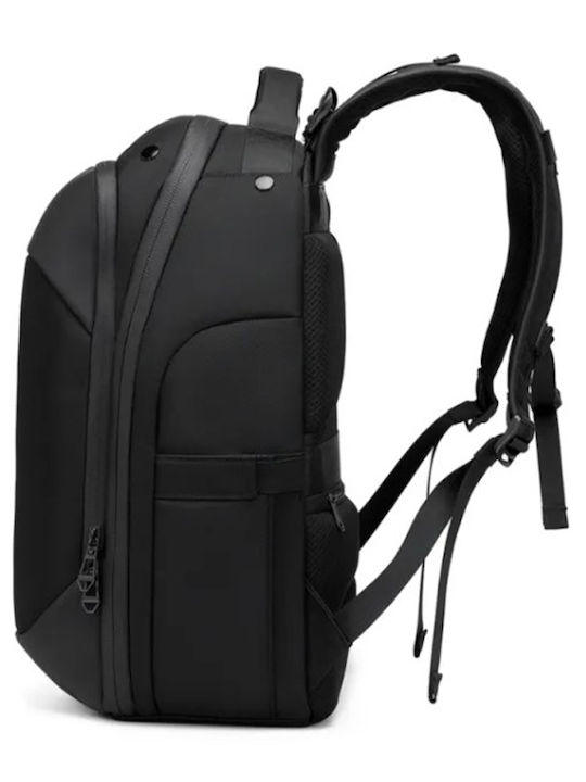 Ozuko Backpack Αδιάβροχο Μαύρο