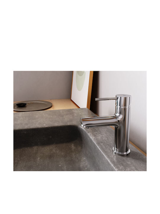 Ferro Fiesta Mixing Sink Faucet Silver