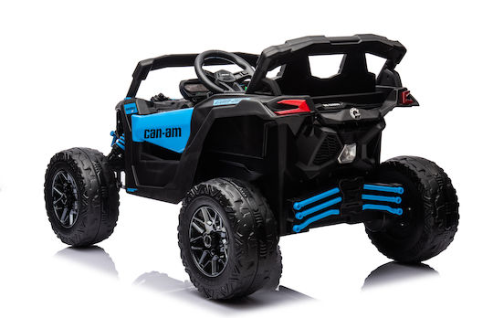 Can Am Maverick Buggy Μονοθέσιο με Τηλεκοντρόλ Licensed 24 Volt Μπλε