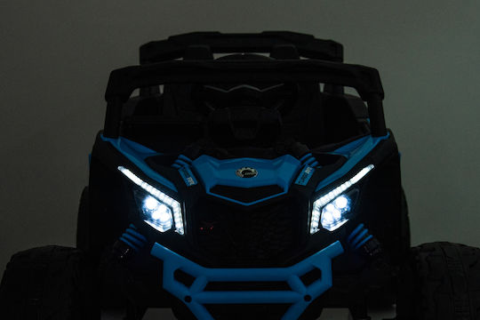 Can Am Maverick Buggy Μονοθέσιο με Τηλεκοντρόλ Licensed 24 Volt Μπλε