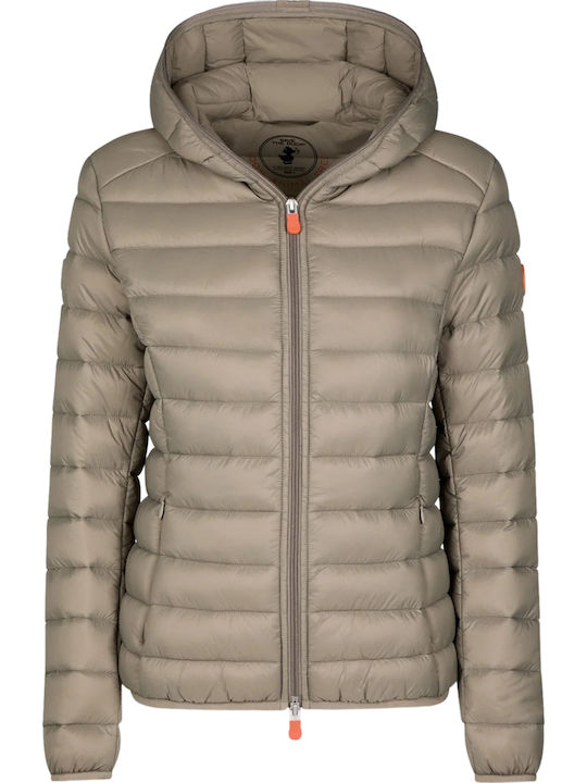 'daisy' Scurtă Jachetă de femei Puffer Elephant Grey