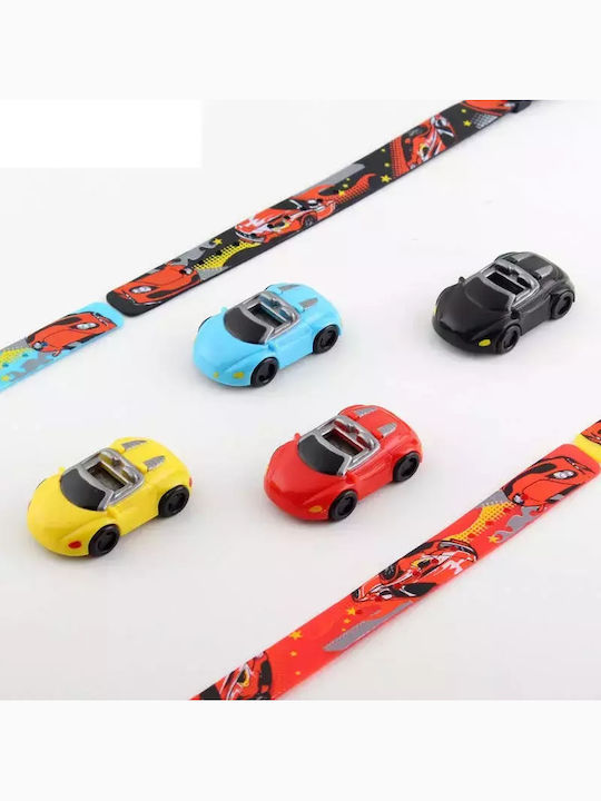 Skmei Kinder-Digitaluhr Racing Cars mit Kautschuk/Plastikarmband Gelb