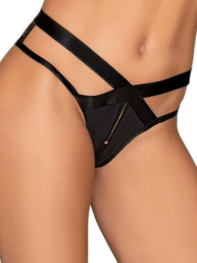 Dreamgirl Γυναικείο Sexy Slip Αυτοκινήτου Μαύρο