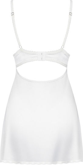 Obsessive Set Sexy Babydoll White