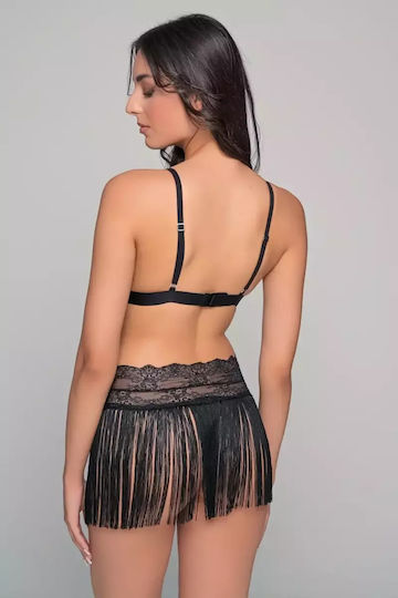 Milena by Paris Sexy Skirt Black