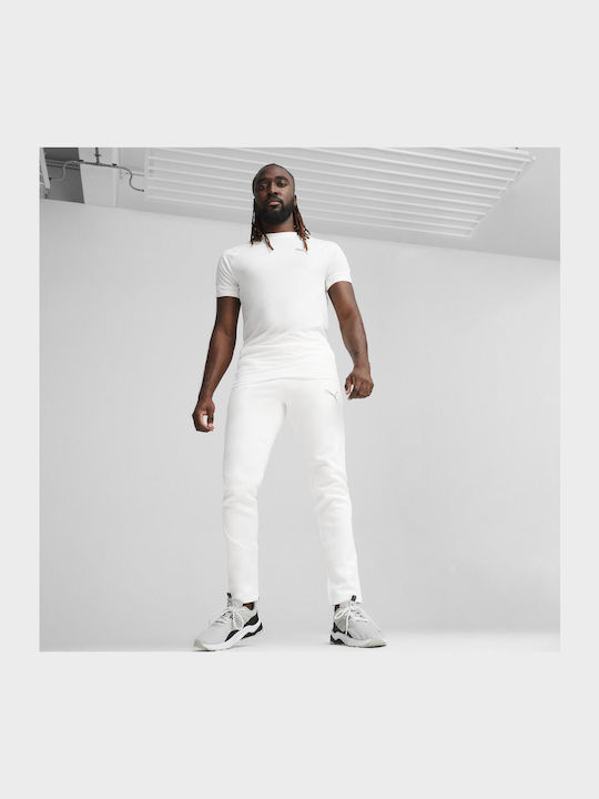 Evostripe Pants Παντελόνι Φόρμας με Λάστιχο Λευκό