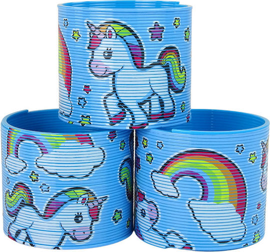 Feder Iconic Blue Unicorn Relaxation Spring 6cm (Verschiedene Designs/Sortiment von Designs) 1St