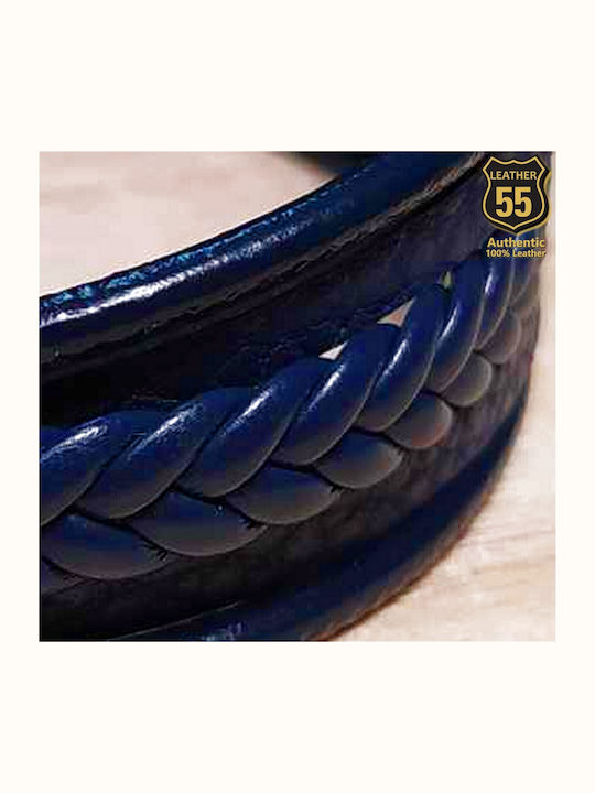 Leather 55 Men's Bracelet made of Leather
