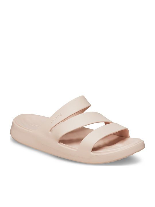 Strappy Women's Flip Flops Pink