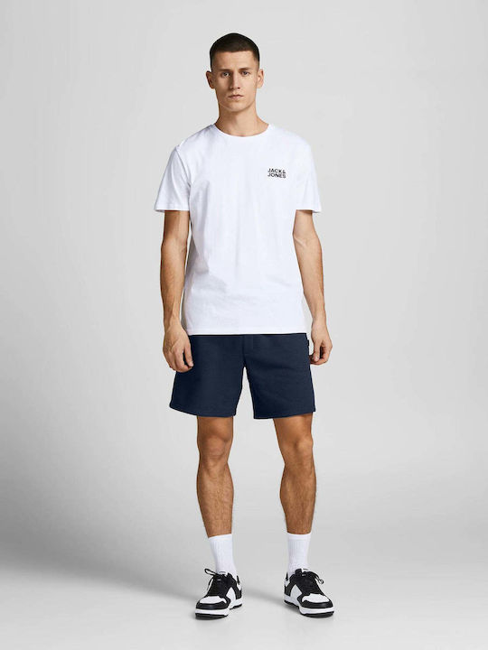 Jack & Jones Αθλητική Ανδρική Βερμούδα Μπλε