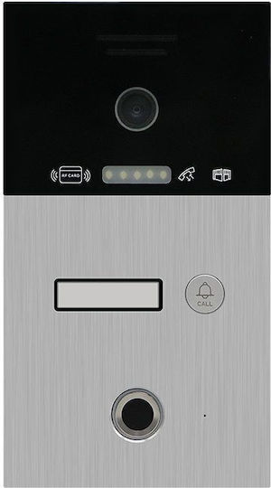 Joytimer Wireless Video Intercom Set Wi-Fi Black