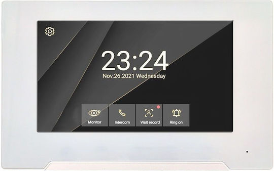 Joytimer Wireless Video Intercom Set Wi-Fi White