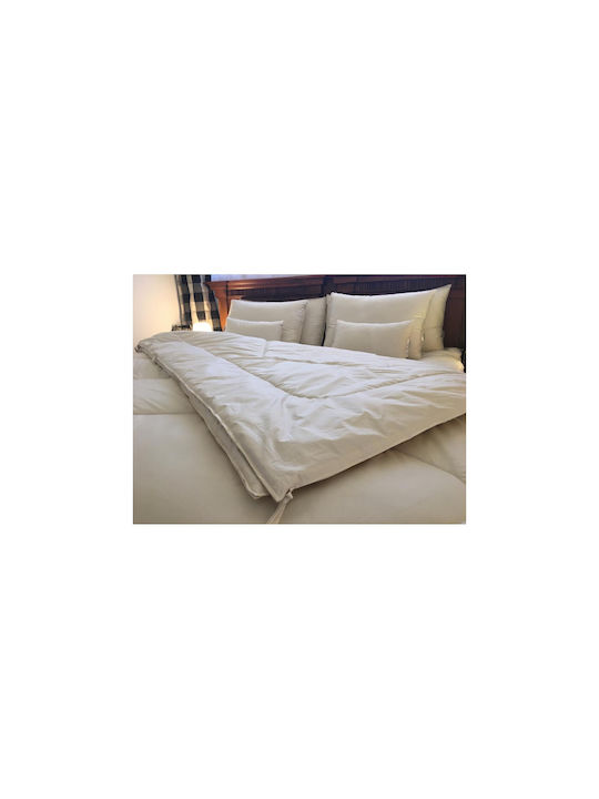 Valeria Home Set Pătură Dublu 200x200buc Ecru