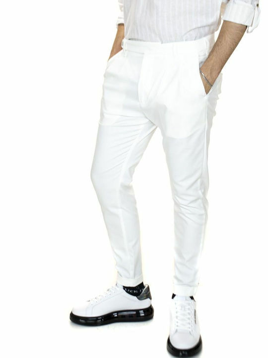 Premium Men's Trousers White