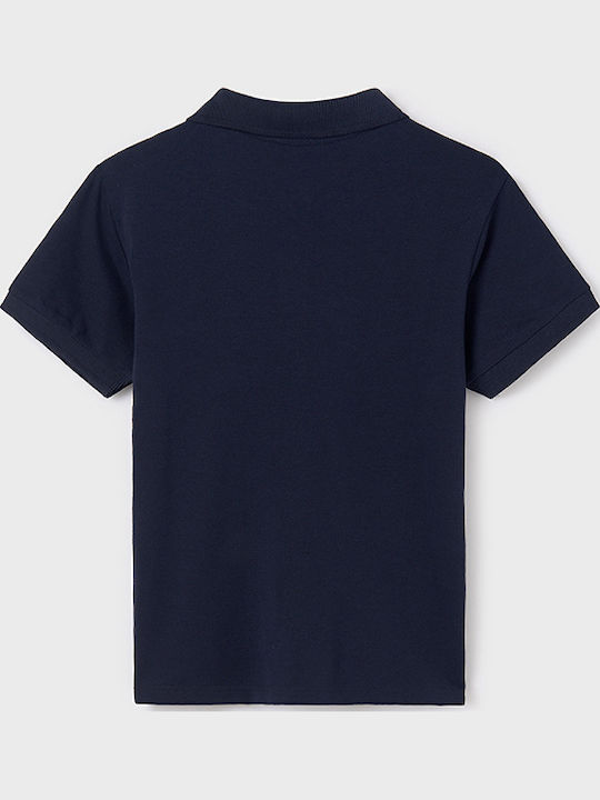 Παιδικό Polo Κοντομάνικο Navy Μπλε Basic