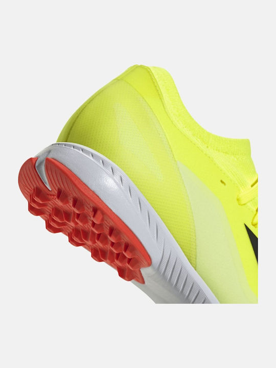 adidas X Crazyfast League Football Shoes with Molded Cleats Team Solar Yellow 2 / Core Black / Cloud White