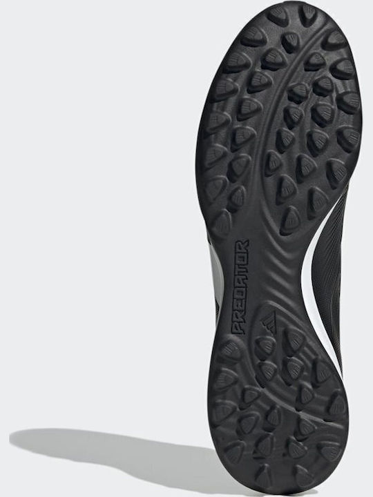 adidas Predator League Pantofi de Fotbal cu talpă cu crampoane Core Black / Cloud White / Solar Red