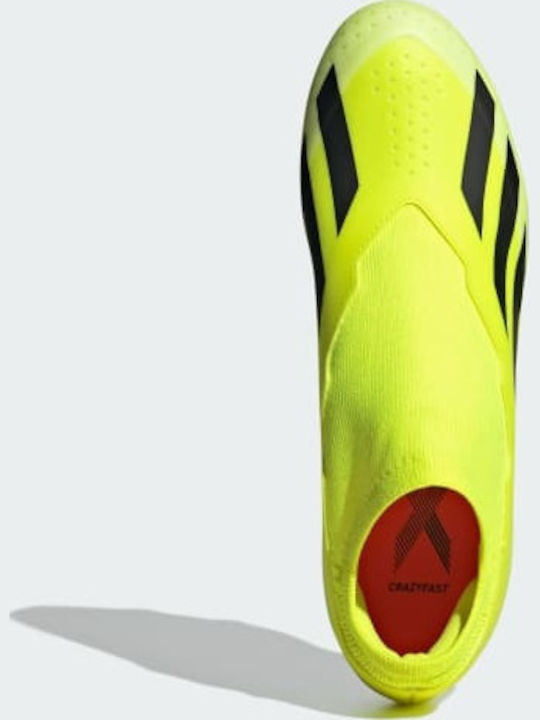 adidas X Crazyfast League Football Shoes with Cleats Team Solar Yellow 2 / Core Black / Cloud White