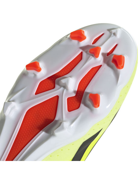 adidas X Crazyfast League Football Shoes with Cleats Team Solar Yellow 2 / Core Black / Cloud White