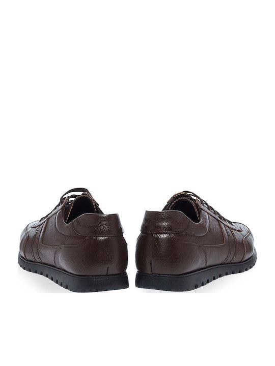 Men's Leather Casual Shoes Brown
