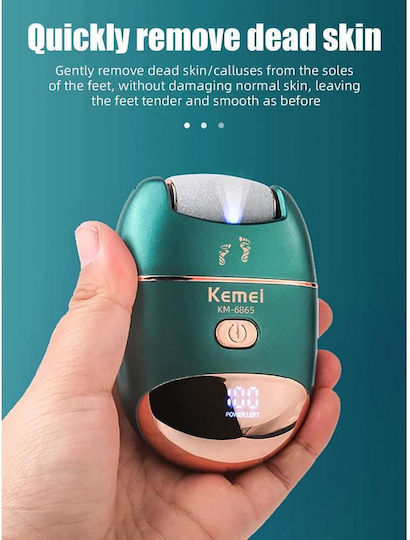 Kemei Rechargeable Electric File for Heels & Nails