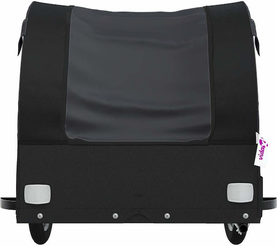 Vidaxl Bicycle Trailer Black 45 Kg Iron