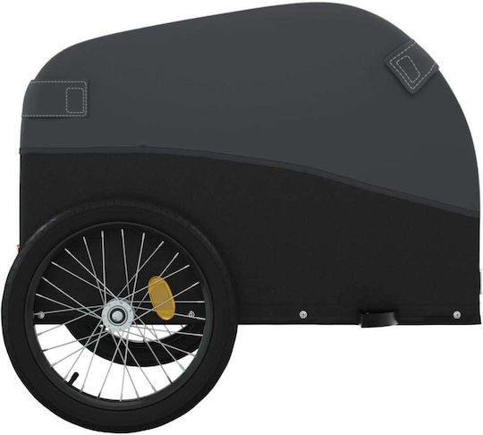Vidaxl Bicycle Trailer Black 45 Kg Iron